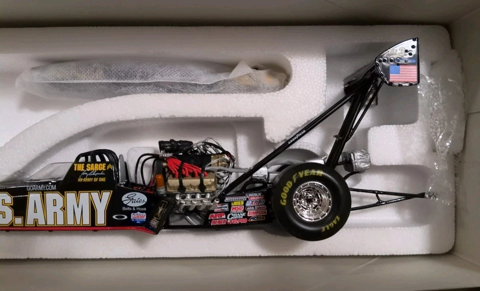 TONY SCHUMACHER 1/24 US ARMY ULTRA RARE 1 of 2304 THE SARGE 2003 AN ARMY OF ONE! - Image 4 of 4