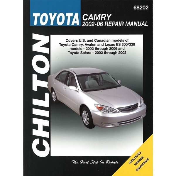Toyota Camry Avalon Solara Lexus ES 300 330 2002-2008 Repair Manual Chilton-image