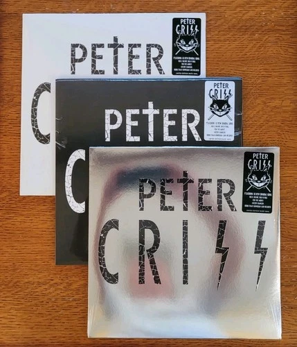 Peter Criss SEALED 3LP LOT SILVER BLACK WHITE Limited Edition 12/19/2025 KISS