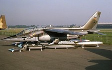 Original Kodachrome colour slide Alpha-Jet 98-33  1st production a/c WGAF 1978