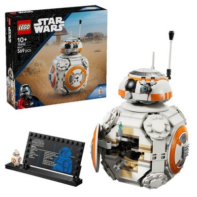LEGO Star Wars  75452 Der Astromech-Droide BB-8 Bausatz, Mehrfarbig