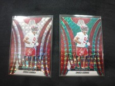 2025 Panini Mosaic Emeka Egbuka Elevate Base And Green Prizm 2 Card Lot