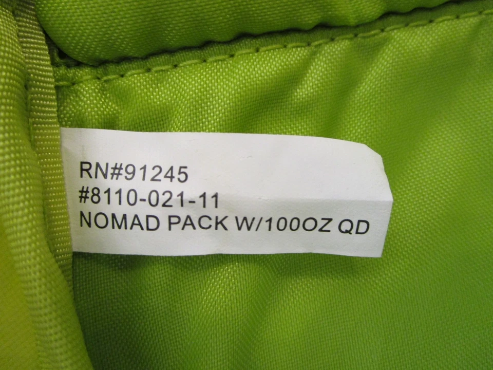 DAKINE NOMAD 100oz 3L Hydration Pack Backpack Biking Hiking Green Black White - Image 2 of 4