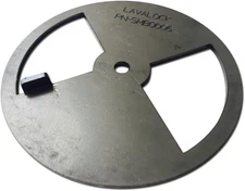 LavaLock Smoker Pinwheel bbq air damper pit grill vent, STEEL 4 6 8 12 (4"