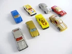 Assorted vintage Die-cast toy cars; Corgi; Matchbox cars; 1980's era