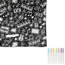 DIY Coloring Blanket,Personalized Custom Throw Blanket for Adults, 50x60 Inch...
