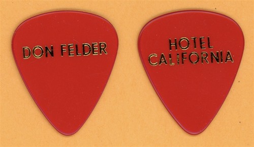 Eagles Don Felder Vintage Tour Guitar Pick - 1998 Hall of Fame