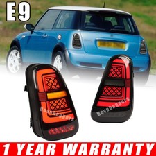 Paar E9 Smoke LED R�ckleuchten F�r BMW Mini R50 R52 R53 Cooper 2002-2006