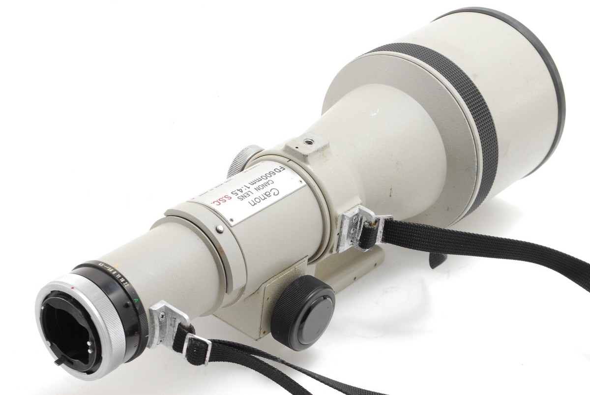 NEAR MINT w/Trunk] Canon FD 600mm f4.5 MF Telephoto Lens From