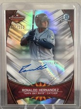 2019 Bowman Chrome - 2018 Afl Fall Stars Autographs Ronaldo Hernandez #AFL-RH...