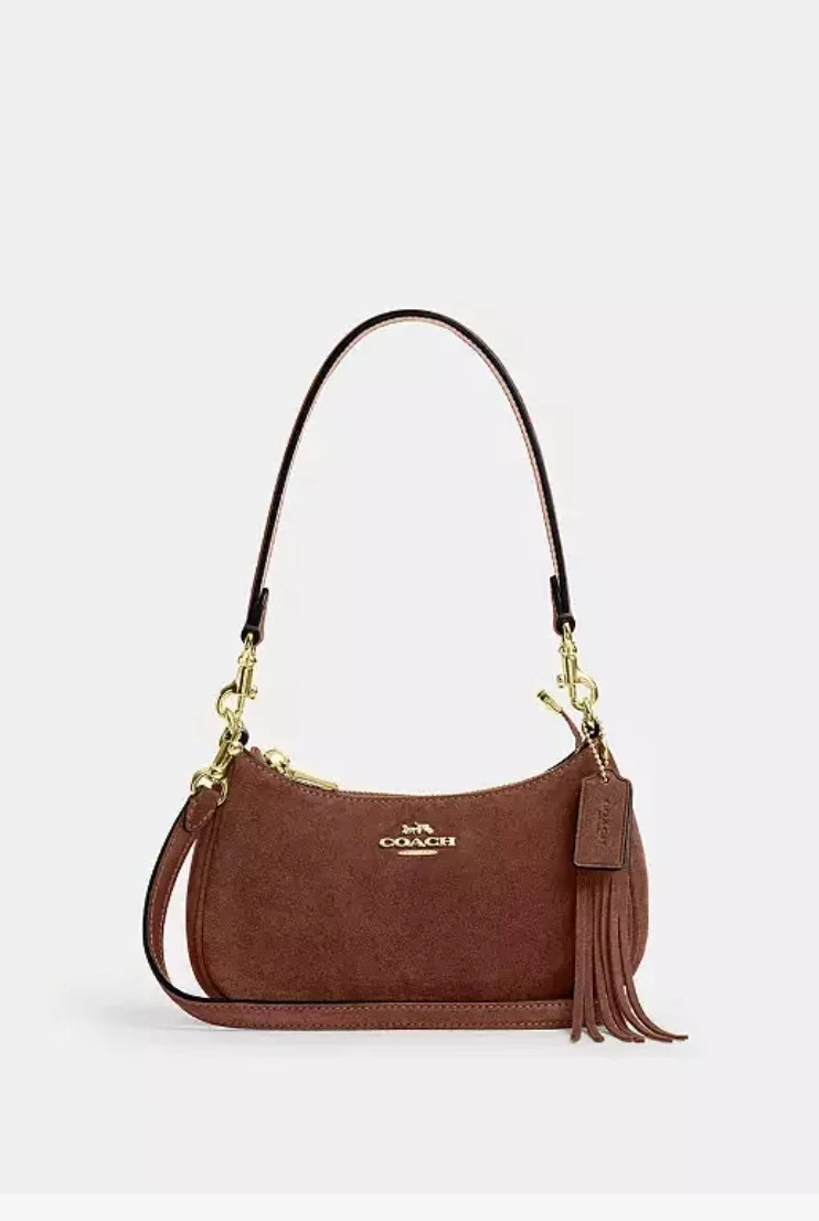 Coach Fringe Suede Exterior Bags & Handbags for Women for sale | eBay