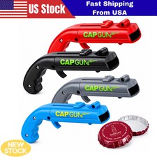 Beer Cap Gun Funny Launcher Shooter Bottle Opener Creative Drinking Game Family