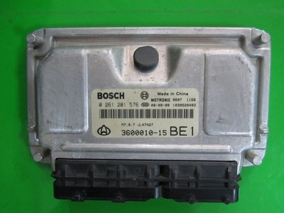 ECU Engine Control Unit Changan Jinbao 360001015 0261201576 M7.9.7