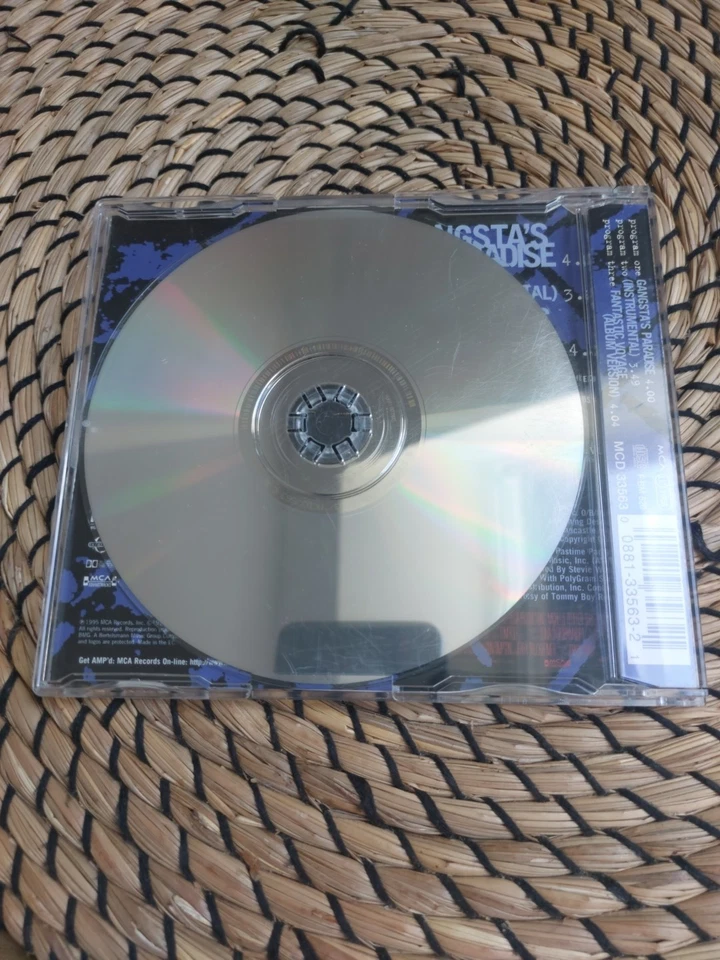 Coolio Gangsta's paradise Single CD 1995 - Bild 2 von 4
