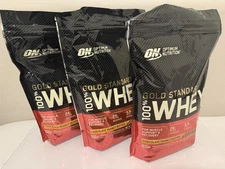 3x ON Optimum Nutrition Choco Peanut Butter bundle 4.6 Lb 66 servings total 