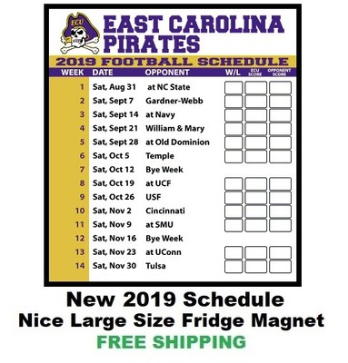 Home Decor Magnets 2019 Ncaa Ohio State Buckeyes Football Schedule