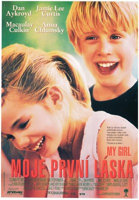 MY GIRL Original Czech A3 Movie Poster 1991 MACAULAY CULKIN ANNA - Main Image