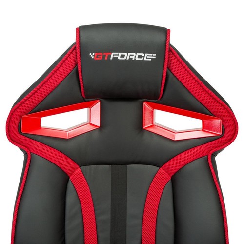 GTFORCE ROADSTER 1 SPORT RACING CAR OFFICE GAMING CHAIR LEATHER LUMBER