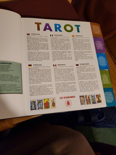 Livre Catalogue Tarot Lo Scarabeo En 6 Langues - Picture 4 of 12