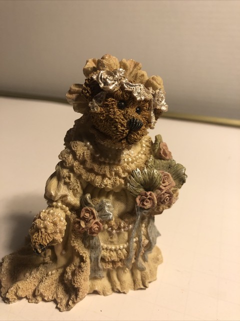Boyds Bear The Bearstone Collection Bailey The Bride Wedding Figurine 227712 Boyds Bear The Bearstone Collection Bailey The Bride Wedding Figurine 227712