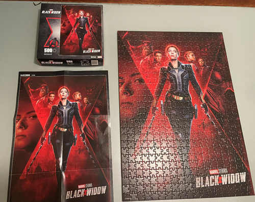 Buffalo Games Black Widow 500 piece puzzle