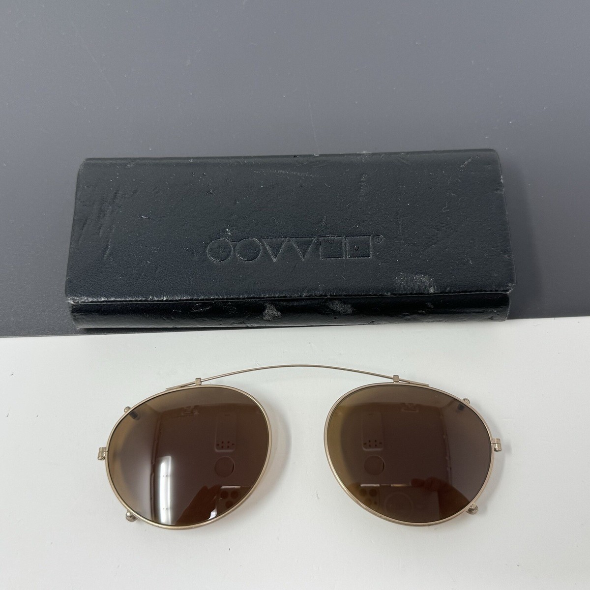 Oliver Peoples vintage Op 639 clip on Sunglass | eBay