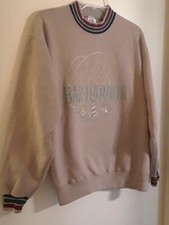 Bar Harbor Maine Mens M Sweatshirt VTG USA Jerzees Nautical Lighthouse Brown