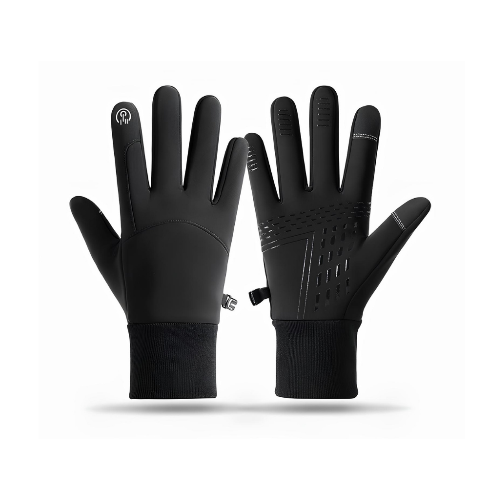 Winter Gloves Waterproof Warm Windproof Non-Slip Touchscreen Waterproof Cycling-image