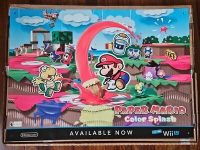 Super Mario Colour Color Splash Switch Nintendo Switch New Super