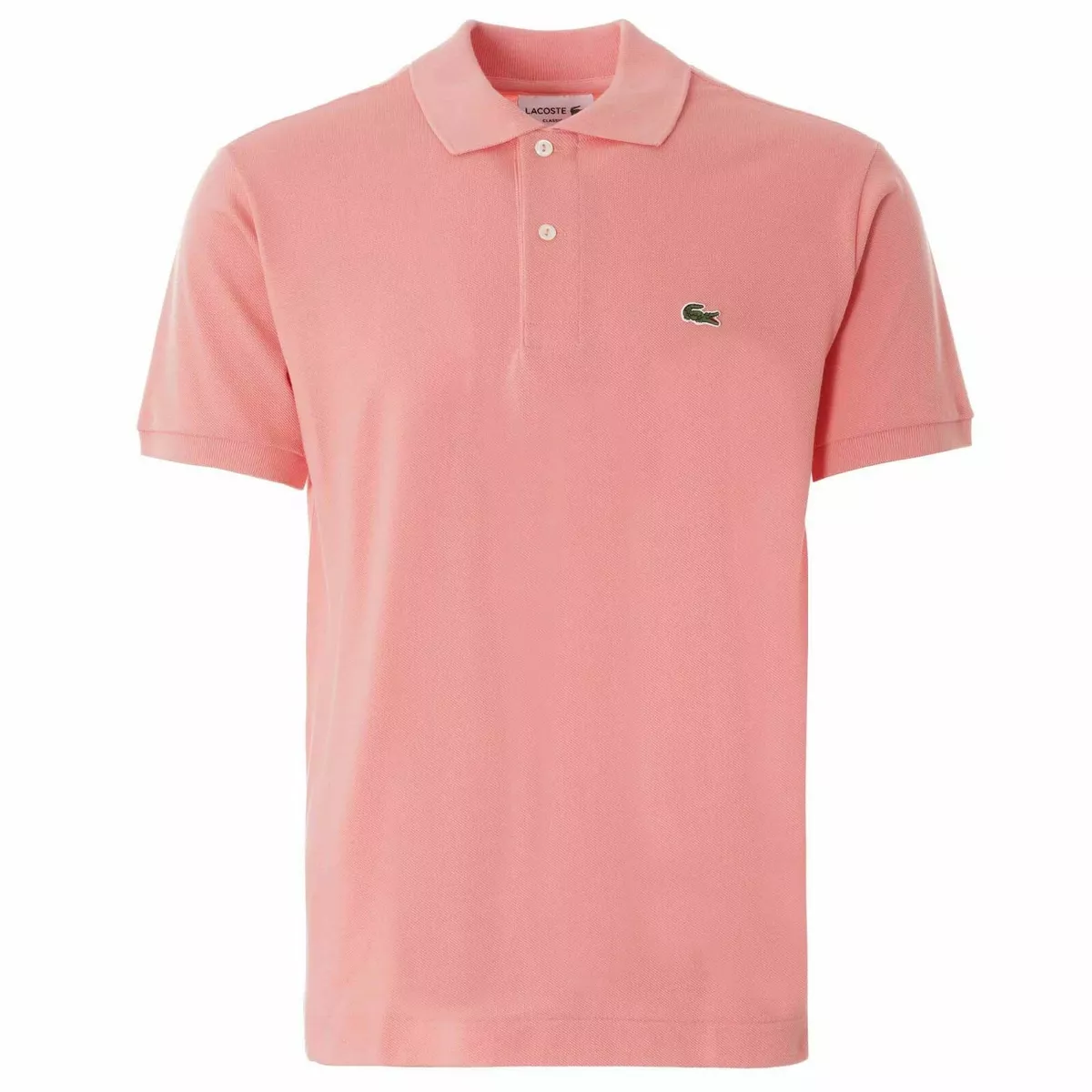 Arrangement Formode dybde Lacoste Men&#039;s Classic Fit L.12.12 Polo Shirts Elf Pink L1212-5MM f |  eBay