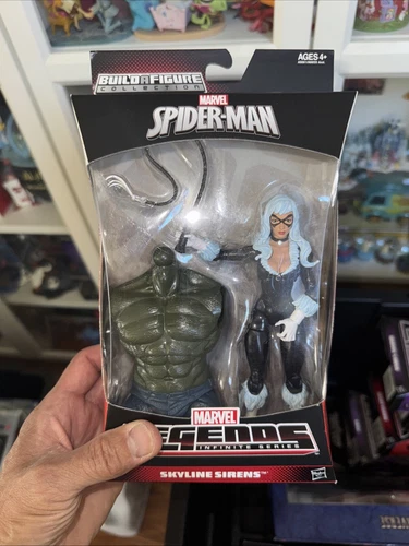 Marvel Legends: Infinite Series Skyline Sirens Gato Negro Duende Verde BAF