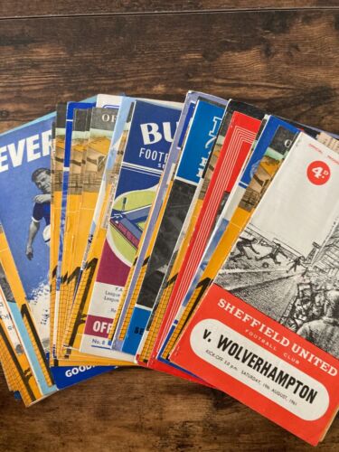Wolves HOME & AWAY 1957/58 1958/59 1959/60 1960/61 1961/62 1962/63 FREE POST - Picture 4 of 394