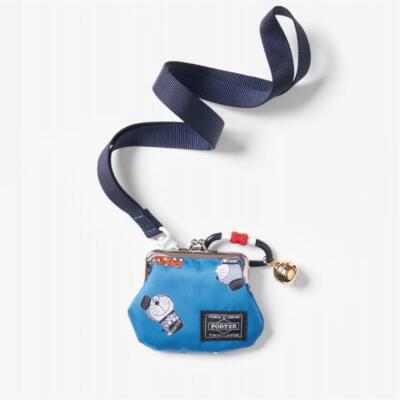 Doraemon x PORTER WALLET frame purse Gamaguchi Made in Japan