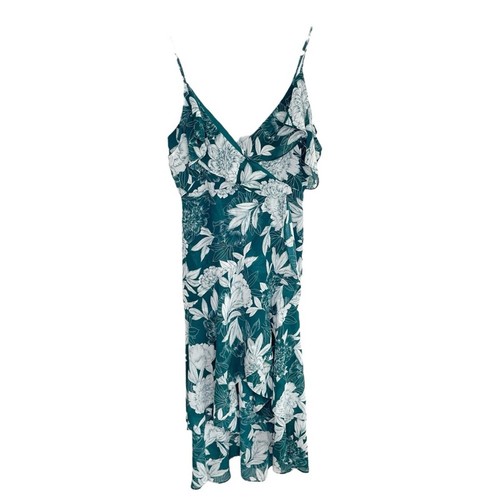 BARDOT Garden Party Cold Shoulder Floral Ruffle Dress Size Medium 8 - 第 2/9 張圖片