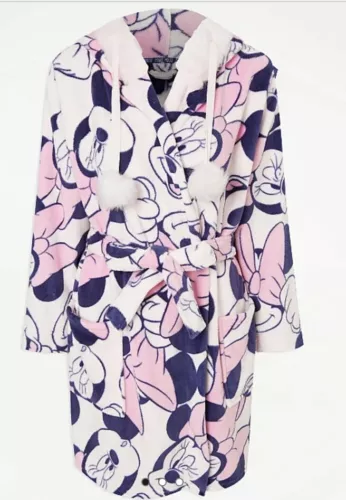 Ladies minnie mouse dressing gown hotsell