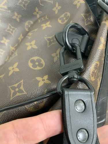 Louis Vuitton Waterproof Keepall Bandouliere Monogram Canvas 55 Travel Bag - Picture 17 of 17
