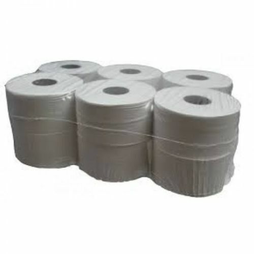 12x2 Ply Mini Jumbo Toilet Rolls 150mx90mm, Washroom Tissue Paper Dispenser Roll