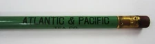 Vintage A&P Tea Co Grocery Store Butter Dairy Div Advertising Pencil 1930-50s