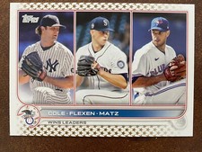 2022 Topps Gold Star League Leaders Gerritt Cole/Chris Flexen/Steven Matz #270