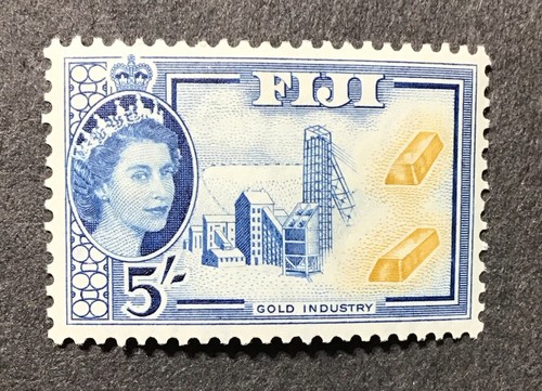 Fiji 1954 ss MLH Sc#160, 5sh (W51)