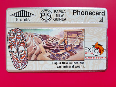Telefonkarte Landis & Gyr  PAPUA NEW GUINEA Expo 1992 NEU E16