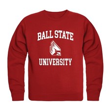 Ball State University Cardinals BSU Seal Crewneck Sweatshirt Sweater
