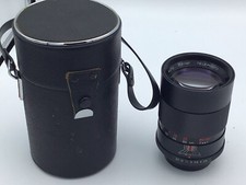 Vivitar  135mm 1:28 Auto Telephoto Lens With Case