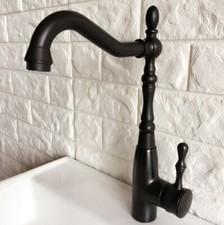 Basin Faucet Single Hole Deck Mounted Faucets Swivel Kitchen Sink Taps 2nf378