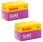 FRESH 2 Rolls - KODAK Gold 200 ISO 36exp 35mm 135 Color negative Film