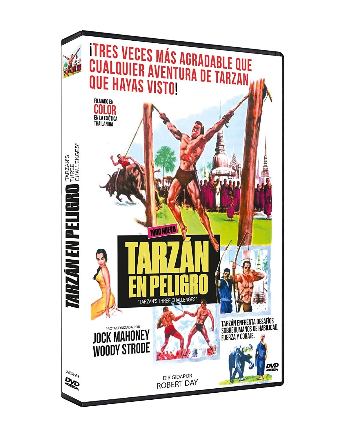 Tarzán en Peligro [DVD] (1951) Tarzan'S Three Challenges