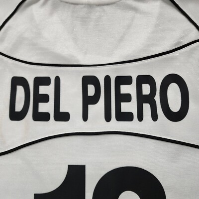 ユ*ベ様 LOTTO JUVENTUS DEL PIERO ユベントス デルピエ 2003 Lotto Juventus Away Soccer Jersey Alessandro Del Piero Men XL