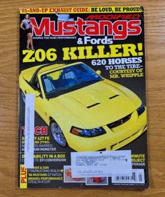 Modified Mustangs & Fords Magazine Back Issue From March 2009 Ford Performance