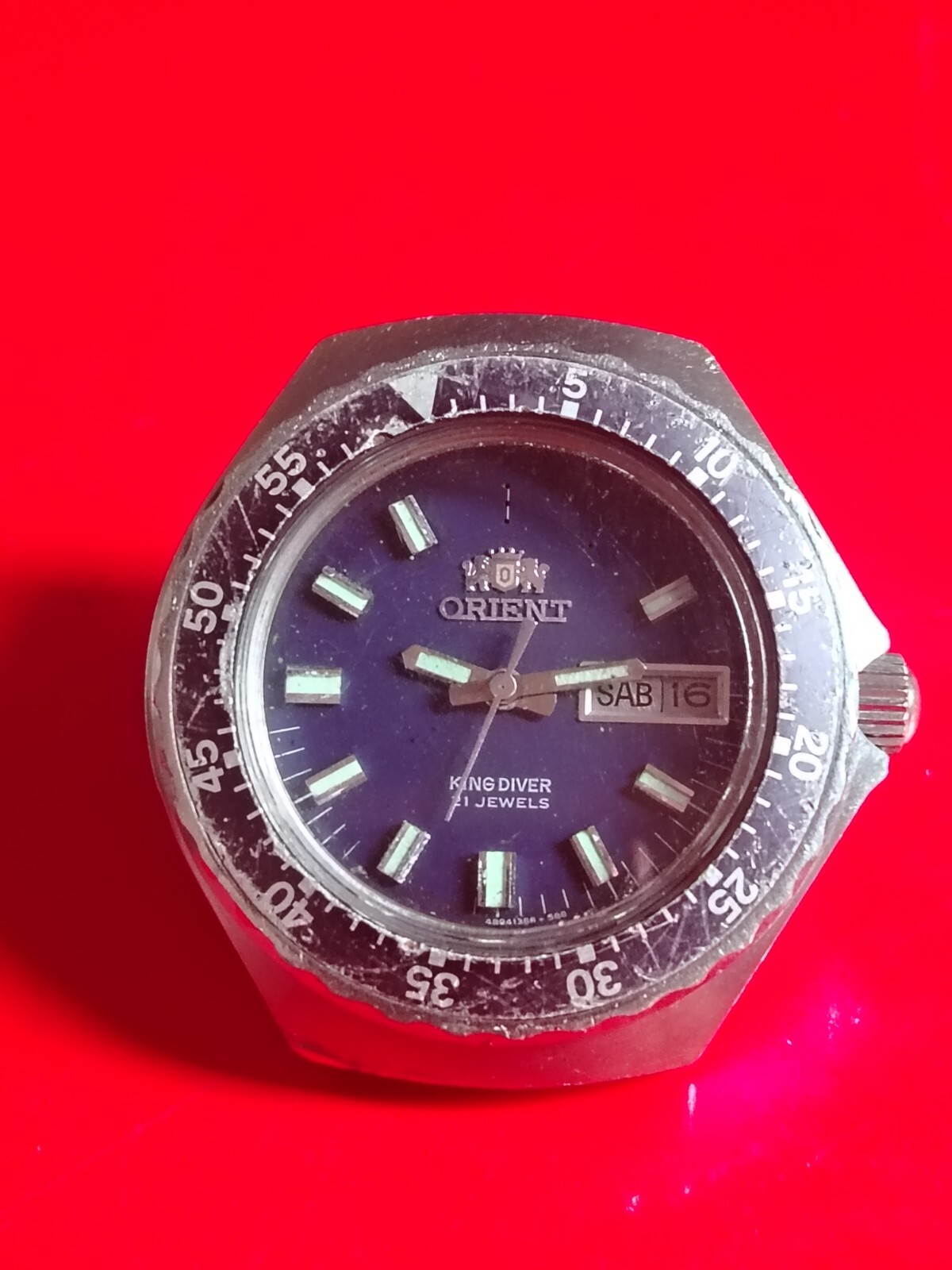 Vintage ORIENT King Diver 100 Ref: Y489136b-6A Cal 48941 Automatic