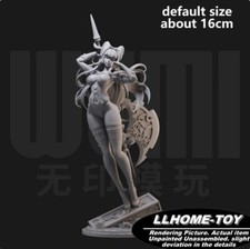 Anime Rory Mercury Stand Ascia Resina Stampa 3D GK Figura Fai da Te Modello Non Dipinto